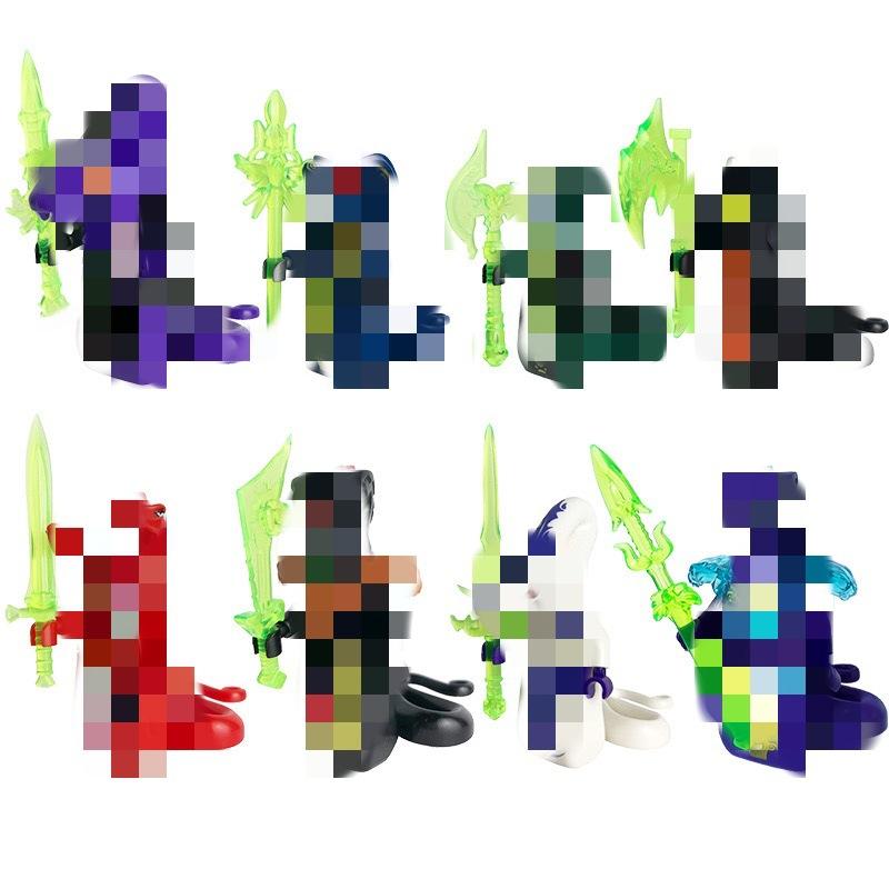 Building Blocks Figures Minifigures Construction Ninja Police Medical Rescue Kids Toys Gift