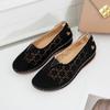 Wiosna i Lato 2024 Europa i Stany Zjednoczone Moda Loafers Kobiety Pure Color Set Jednostopniowe Buty