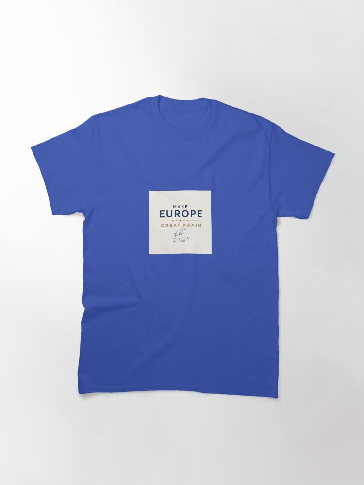 Europe Make Europe Great Again | Minimalist European Design Classic T-Shirt