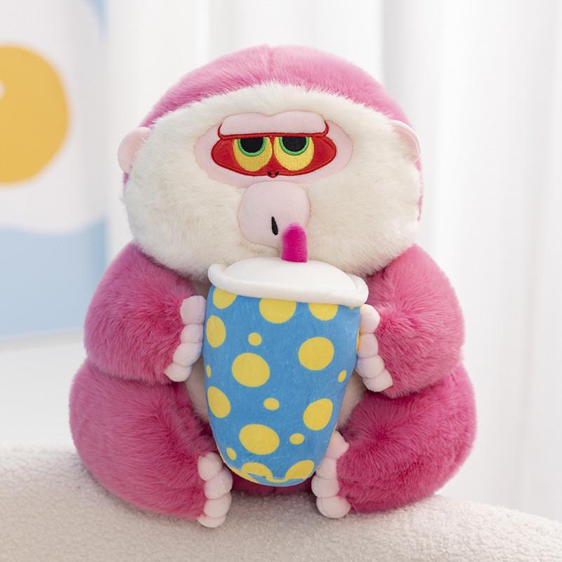 Adorable Soft Plush Monkey Doll With Various Cute Designs Available In Multiple Sizes