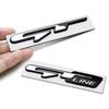 AABJC1 3D Car GT line Design Fender Rear Trunk body Emblem Badge sticker For Peugeot For Kia K9 Forte Ceed Cerato RIO K3 K5 Accessories