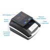 Portable Mini Money Counter Rechargeable Counterfeit Bill Detector LED Display Automatic Money Detection for US Dollar and Euro