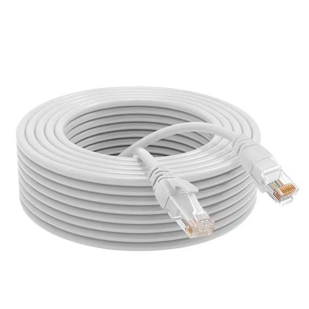 

For Gaming For Streaming Ethernet Network Cable 10m High Speed Network Cable High Speed Cable 10 Gbit Data Transmission білий