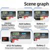 Universal Battery Tester BT-168D 1/2/5/7/9V CR2032 Button Batteries Quick Test Multifunctional Battery Level Detector Tool