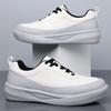 Men Foam Sole Casual Sneakers Fashion Low Top Shoes Sizes 38-44 for Walking Travel Commuting Streetwear Casual and Everyday Wear