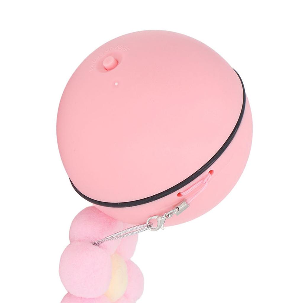 Interactive Cat Toy Ball One Touch Start Noise Reduction Automatic Rolling Cat Ball for Pet Exercise