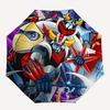 Superhero and Dynamic Pose Automatic Opening and Closing, 8 Rib Structure Portable Umbrella, Suitable for Men and Women In All Seasons  Perf