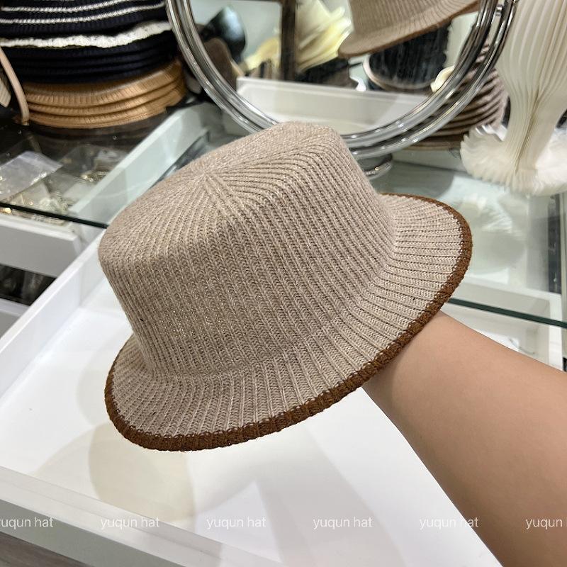 Autumn and winter new old money style retro flat top temperament top hat women's fashion elegant casual versatile fisherman hat