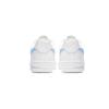 Nike Air Force 1 Slip Resistant, Abrasion Resistant, Lightweight Low top Skateboard Shoes Unisex White Blue CW2288-111(Team448-air)