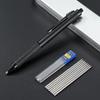 High Quality Metal Gravity Sensor Pen 4 In 1 Press Type 3Colors Ballpoint Pen Multi-Function Gel Pen School Office