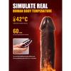 10 Telescopic 10 Vibrating Wireless Remote Control Sex Product Thrusting Realistic Dildo Vibrator Anal Vaginal Massage Sex Toy For Adult Women  G-Spot