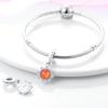 Authentic Charm Bead Charms Copper Dreamy Orange Zircon Sun Pendants Compatible With Charm Bead Charms Plata Bracelets for Women Women Jewellery Makin