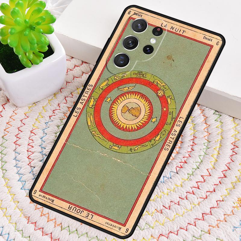 Tarot Ägyptien von Dusserre Kunst TPU Handyhülle für Samsung Galaxy note 10 pro S26 S25 S24 S23 S22 Ultra Plus S21 FE S20 Hülle