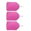 3PCS Foam Tipped Arrows EVA Aluminium Alloy Archery Training Accessory for Archery Battle Tagging Game Pink