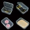 Plastic Box Transparent Jewelry Organizer Sample Box Small Tool Storage Box Nail Enhancement Tool Box Mobile Phone Repair Case