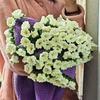 Unfinished Crocheted Bouquet Blanket Fashion Material Pack  For Girlfriend and Mom Gift