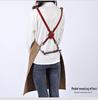 Custom Logo Barber Denim Apron for Hairdressers, Stylists, Artists, and Students