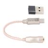 USB To 3.5mm DAC Cable Excellent Sound Decoding Stable Transmission Type C To 3.5mm Adapter