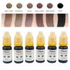 Eyebrow Tint Airbrush Hybrid Pigment Kit with Auxiliary Stickers And Brush for Dye & Tint Mapping Tattoo Supply Microblading