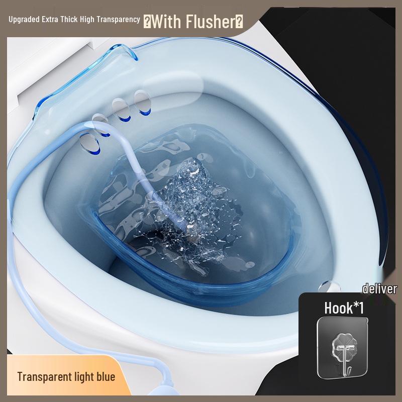 Bideu fără ghemuire pentru hemoroizi și îngrijire postpartum - Baie Sitz pentru femei și bărbați