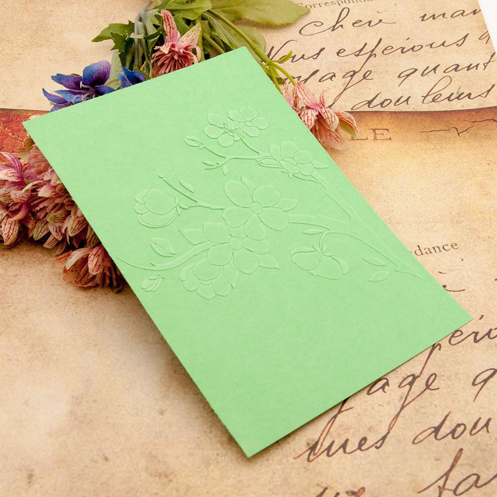 Blumenbaum Kunststoff Prägeordner Schablone für DIY Scrapbooking Album Karte Rahmen Vorlage Dekor Kunst Pflanzenzweig