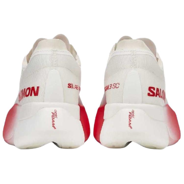 SALOMON S/lab Phantasm 3 Running Shoes Unisex White Red L45467200