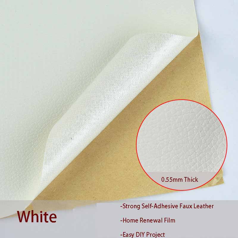 Instant Furniture Repair Film - Strong Self-Adhesive Faux Leather for DIY Sofa Restoration Furniture Resurfacing Resistant Renewal