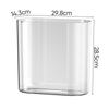 Transparent Fish Tank Multifunctional Ecological Thickened Desktop Tortoise Tank for Living Room