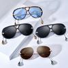 1273 Hot-Selling Handmade Acetate Metal Pilot Sunglasses In Europe America, a Trendy Brand for Both Men Women