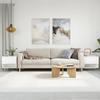  Coffee Tables, 2 Pcs., High Gloss, White, 50x46x50 Cm