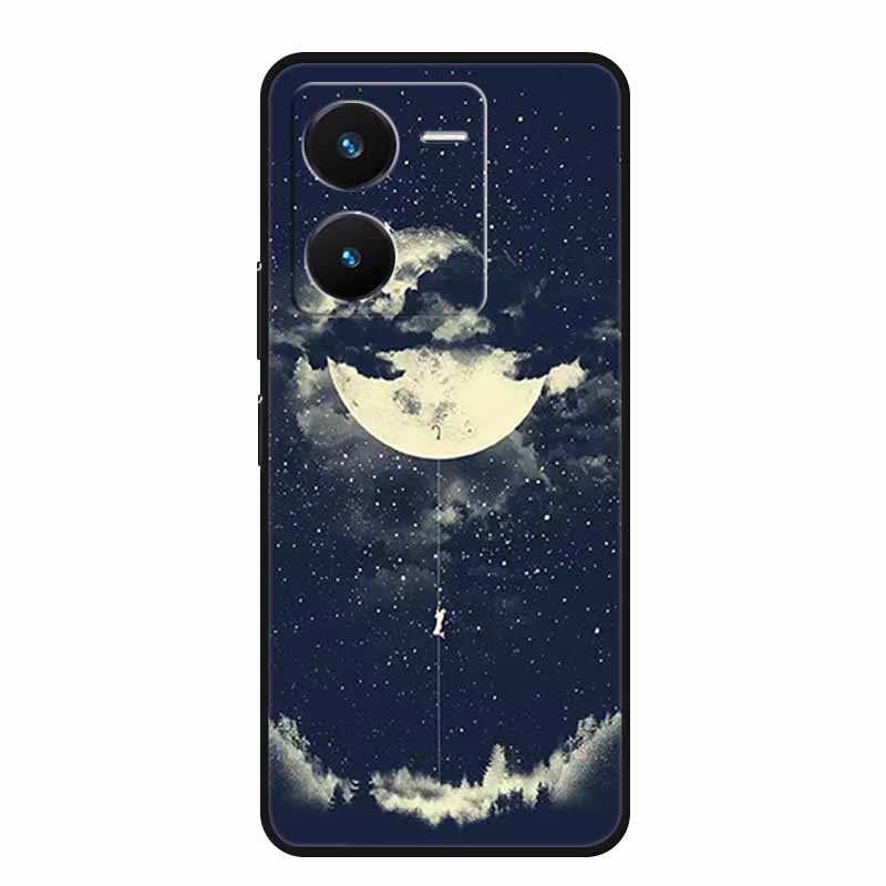 For Vivo IQOO Z8 Case Luxury Soft TPU Silicone Phone Cases for Vivo IQOO Z8X 5G V2314A V2312A Cover Protective Cartoon New Funda
