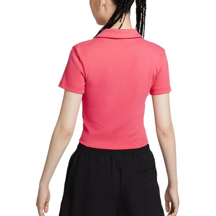 Nike Sportswear Essentials T Shirt Women's Aster Pink/Sail White DV7885-629