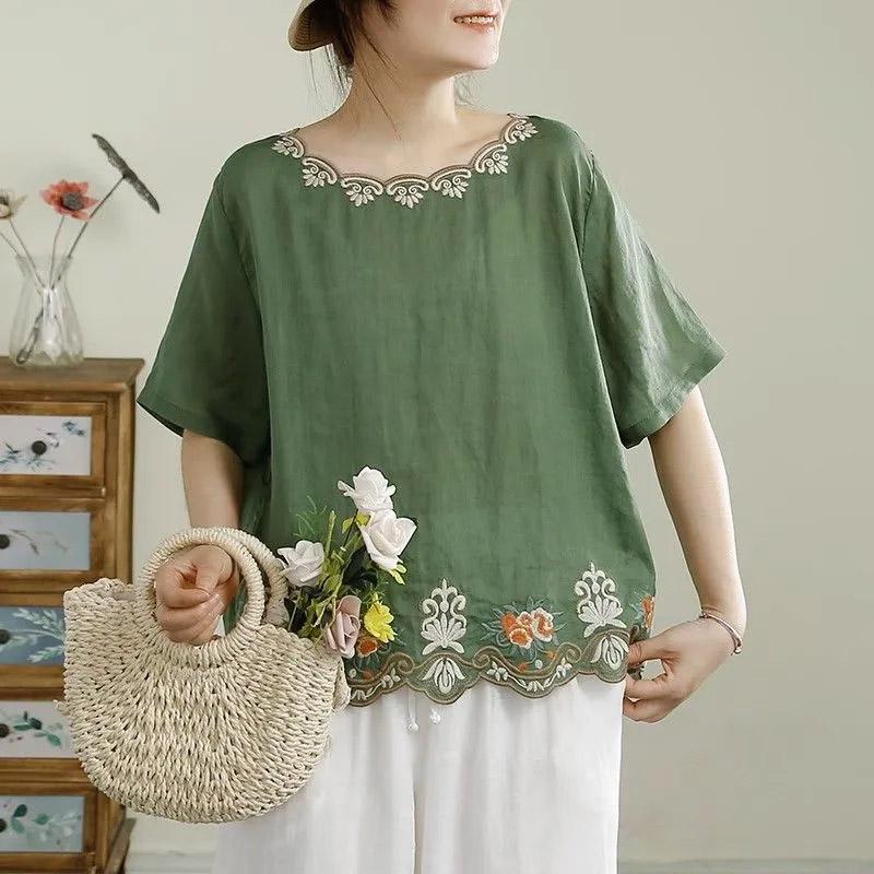 

Футболка для женщин, летняя, большого размера, хлопковая футболка, мягкая, свободная, с принтом, повседневная, удобная, пуловер, футболка, топ XXXXL