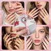 3-Second Hollow Cat Eye Magnet Strong Power Ring With Handle Magnet Fast Black Hole Effect For Magnetic Nail Art Beginner