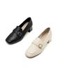 Spur Grace Crocher Middle Loafer 5Cm -Ws9021 (2Color)