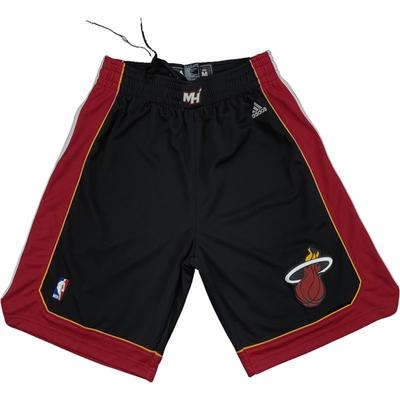 X NBA Miami Heat Swingman Fan Edition Stylish Simple Lace-Up Five-Point Basketball Shorts Men Shorts Black 9809A-314-AMHEZ1