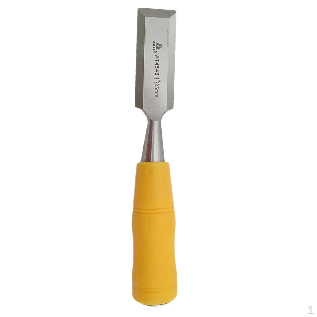 Chisels Plastic Handle Woodworking 8 Sizes Tools