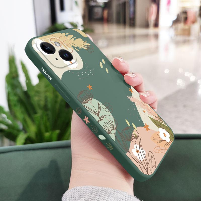 

Чехол для телефона Цветок с теплым сердцем для iPhone 17 17 Air 16 16e 15 14 13 12 11 Pro Max Mini X XR XS Plus iPhone 16e
