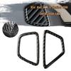 For BMW 5 Series G30 2018-20 Real Carbon Fiber Upper Air Vent Outlet Cover Trim