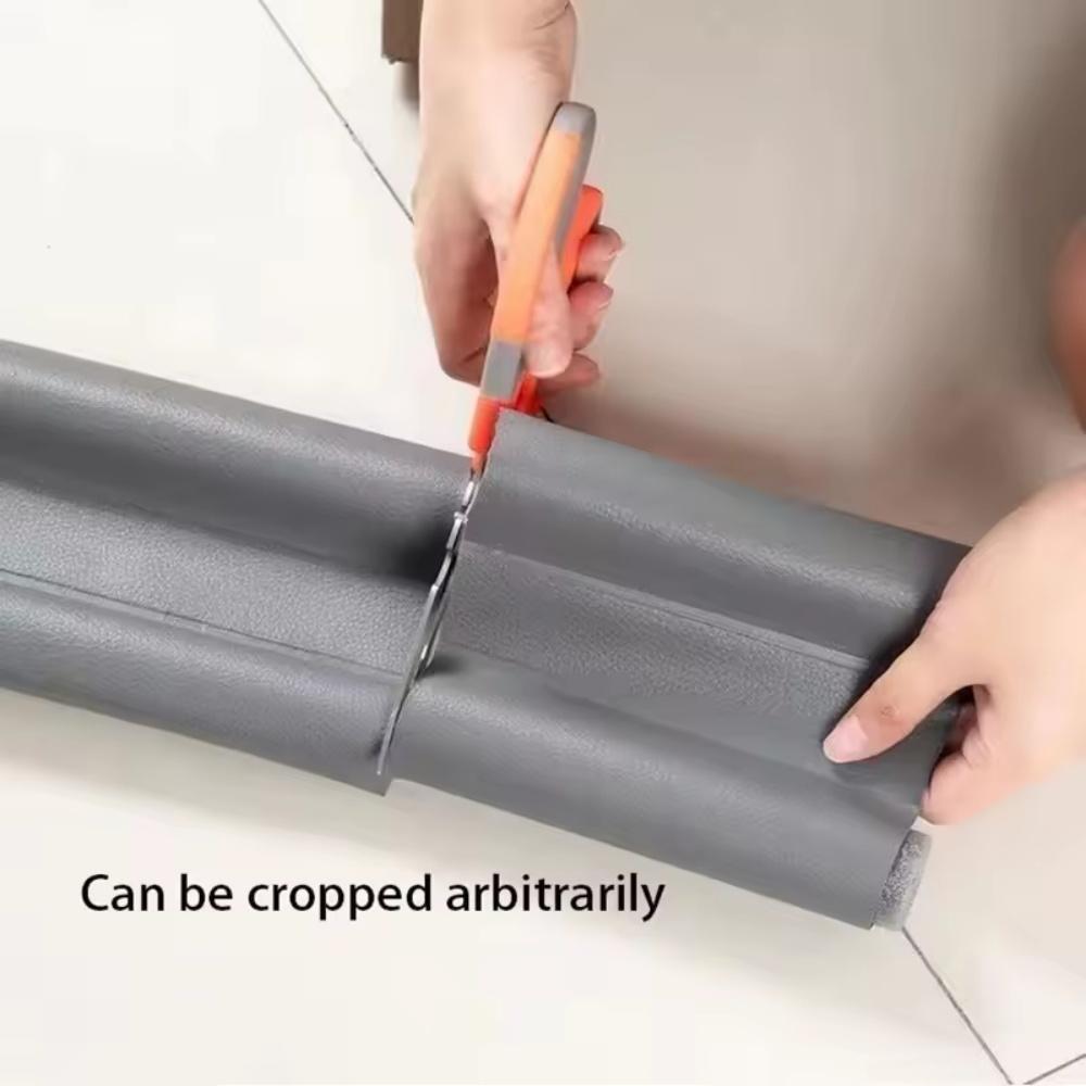 1pc 96cmX9.6cm Waterproof Seal Strip Draught Excluder Stopper Door Bottom Wind Sweep Blocker Sealer Soundproof Seal Strip