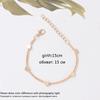 Gold Color Hearts Infinity Bracelets pulseras mujer Minimalist Jewelry Women Stars Bracelets Beach Boho Bracelet&Bangles