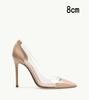 Fashion Pvc Pointed-Toe High Heels For Women 2025 New Style Slender Heels Elegant And Versatile French Autumn Single Shoes For Socialite