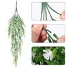 Artificial Hanging Flowers Hanging Plants Bouquet Hanging Plants Drooping Plants Suitable For Wall Home Garden Yard Indoor And Outdoor Decoration.