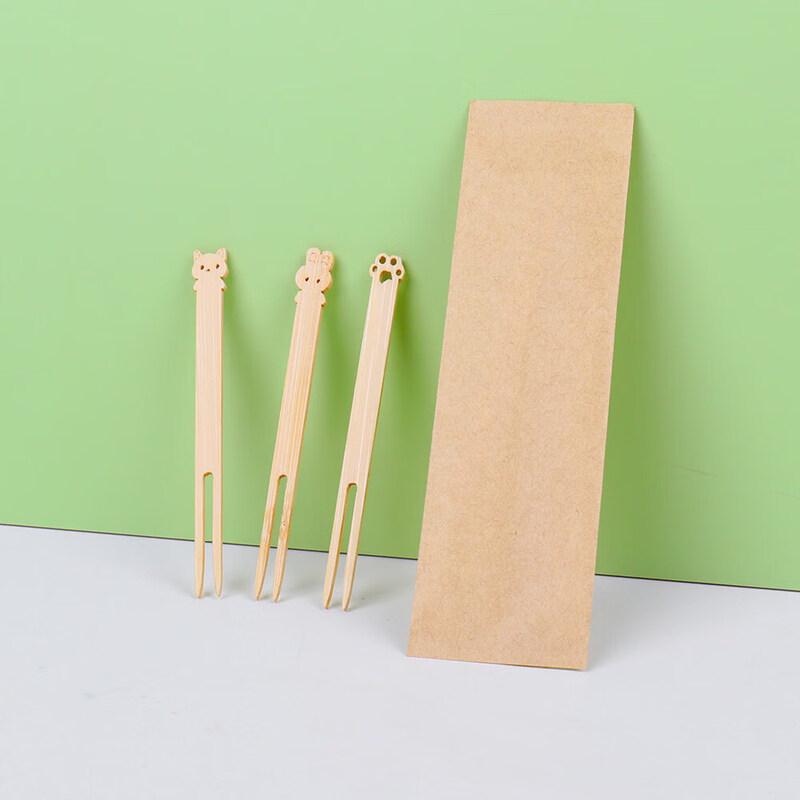 Eco-Friendly Disposable Bamboo Forks