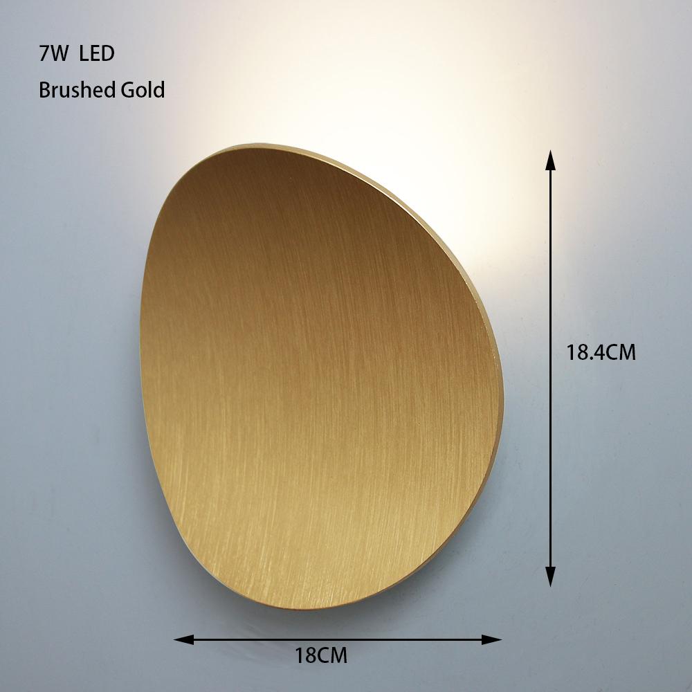 5W 7W LED Indoor Wall Lamp Bedroom Living Room Bedside Lamp Modern Home Lighting Balcony Corridor Wall Light Decorate Sconce