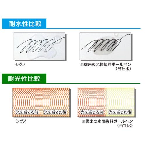 Mitsubishi Pencil gel ballpoint pen refill Signo 0.5 black 10 pieces UMR5.24