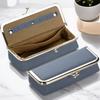 Unisex Jewelry Box Fashion Glasses Case - RFID Blocking, Travel Jewelry Case Bag Charm Storage Box Fashion Pencil Bag with Kiss Lock, Coin Purse