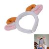 Sheep Costume Set Sheep Ears Tail Plush Animal Fancy Costume Kit Accessories for Kids Halloween Cosplay Accessories