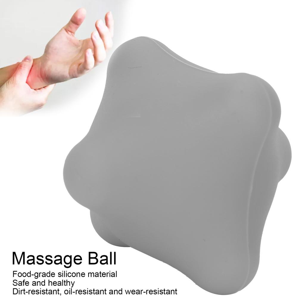 Silicone Hand Muscle Relax Massage Pain Relief Neck Foot Exercise Fascia