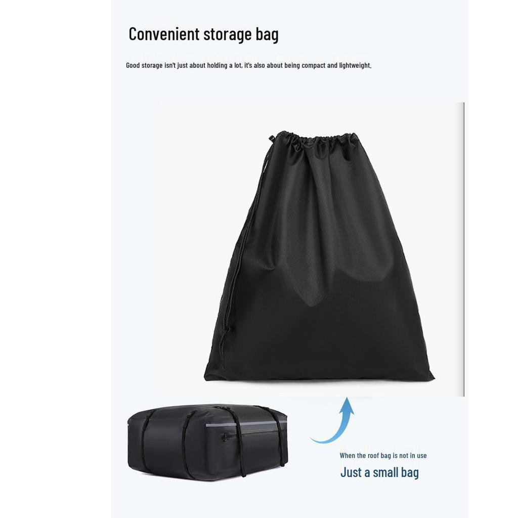 Universelle wasserdichte Autodach-Gepäcktasche - Luftdichte, sturmsichere PVC-Dachgepäcktasche